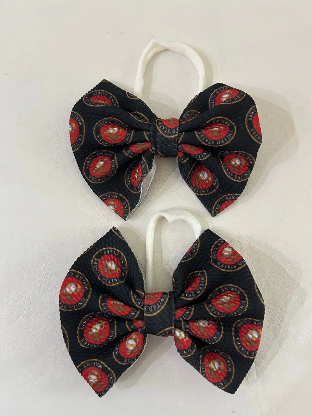 US Marine Corps Headband Hair Bow
